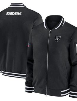 Nike Bomberjacke Nike Jacke Las Vegas Raiders Nike Coach Bomber