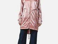 Ragwear Langmantel Frodik Shine oversized Damen Parka im Metallic-Look