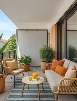 Exklusives 1-Zimmer-Apartment mit Balkon und Einbauküche - Berlin