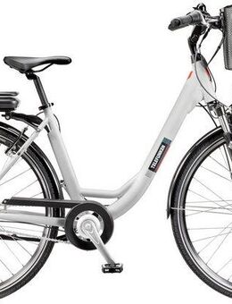 Telefunken E-Bike Cityrad Multitalent RC667, 7 Gang Shimano Nexus Schaltwerk, Nabenschaltung, Frontmotor, 536,5 Wh, Pedelec, Elektrofahrrad, Damen, Herren, innerhalb StVZO, 28 Zoll