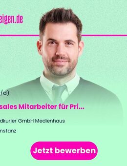 Telesales Mitarbeiter (m/w/d) für Print- und Onlinewerbung - Konstanz
