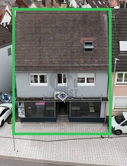 VIER WOHNUNGEN MIT GESCHÄFTS- ODER LADENFLÄCHE - IDEAL FÜR KAPITALANLEGER UND INVESTOREN - Malsch (Landkreis Karlsruhe)