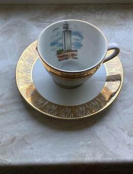 Motiv Espressotasse mit Henninger Turm aus Frankfurt - Dietzenbach