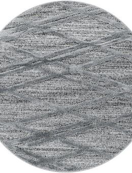 Ayyildiz Teppiche Teppich PISA 4706, rund, Höhe: 20 mm, auch rechteckig, Hoch Tief Struktur, Wohnzimmer, Schlafzimmer