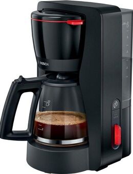 BOSCH Filterkaffeemaschine MyMoment TKA3M133, 1,25l Kaffeekanne, Papierfilter 1x4, 60min Warmhaltefunktion, Aroma intense, Entkalkungsprogramm, 1200 W