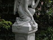 ⚜️ Steinfigur Engel Grabschmuck Gartenfigur Dekoration Grabengel Skulptur - Bramsche