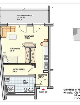 Erstbezug - Moderne 1-Zimmerwohnung mit Loggia - Reutlingen