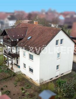 Solide und wertbeständig - gepflegtes 3-Familienhaus in ruhiger Lage - Grettstadt