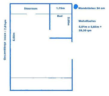 Fein und Mein - Gemütliches 1 Zimmer Apartment in Crailsheim-Jagstheim mit Stellplatz zu verkaufen