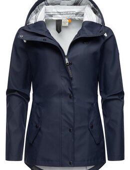Ragwear Regenjacke YM-Marge stylische Übergangsjacke mit großer Kapuze