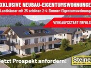 VERKAUFS-START: 2-Zimmer-Terrassen-Wohnung ca. 62,60 m², Keller, TG-Platz a. W. WHG-Nr. 18 - Garmisch-Partenkirchen