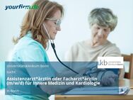 Assistenzarzt*ärztin oder Facharzt*ärztin (m/w/d) für Innere Medizin und Kardiologie - Bonn