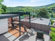 Luxuriöse Penthouse-Wohnung mit 3 Terrassen und Neckarblick in Bestlage von Heidelberg-Ziegelhausen - Heidelberg