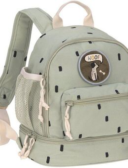 LÄSSIG Kinderrucksack Happy Prints, Mini Backpack, Light Olive
