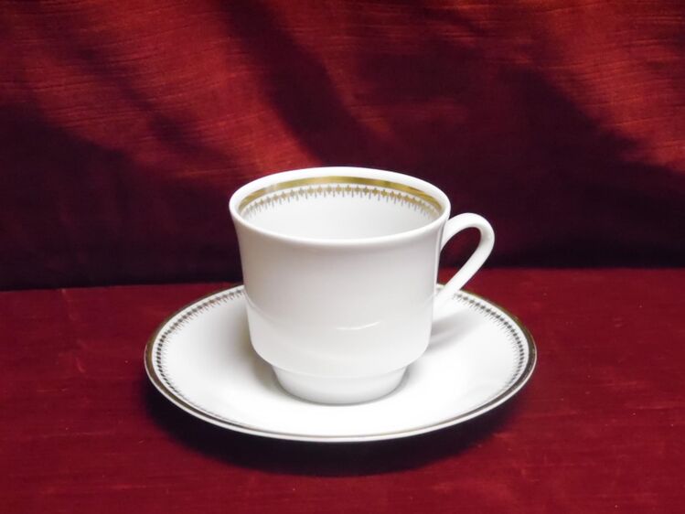 2tlg. Porzellan Kaffeegedeck von Kahla / DDR / ca. 1975 / Ostalgie / Vintage - Zeuthen