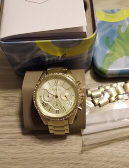 NEUWERTIG Fossil Damen-Armbanduhr Gold - Dorsten