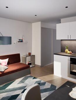 Möbliertes Studio-Apartment zur Kapitalanlage (frei vermietbar, degressive AfA) - Augsburg