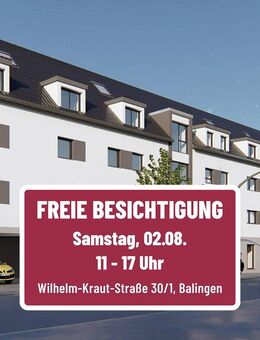 ** NEUBAU STADTHAUS ** Traumhafte 3-Zimmer-Wohnung - Balingen
