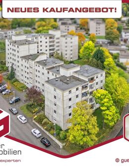 Kapitalanlage gesucht? Solide vermietete 4-Zimmer-Wohnung mit Loggia, Aufzug und zwei Stellplätzen - Bonn