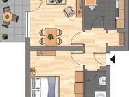 Ab Juli frei! 2-Zimmer-Wohnung in der City imm Angebot, mit Neuem Bad. - Bergkamen