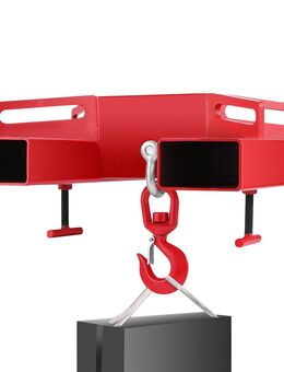 Adapter Stapler 3 Tonne Lasthaken für Gabelstapler 3000 kg Set 18 - Wuppertal