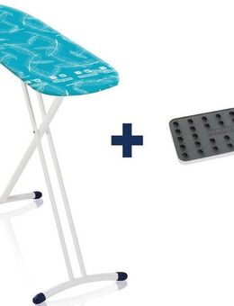 Leifheit Bügelbrett AirBoard L Solid Shoulder, Bügelfläche 130x30 cm, Made in Europe