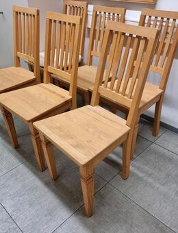 ✅️ 6x Holzstuhl massiv Esszimmerstuhl Speisestuhl Stuhl Stühle‼️ - Hannover