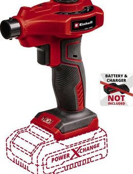Einhell Akku-Luftpumpe CE-AP 18 Li-Solo, zum Aufpumpen von Schlauchbooten etc., ohne Akku, ohne Ladegerät