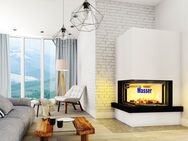 Kaminbausatz 🔵 IMPERIAL EXTRA b Volcano WLTh 12KW WASSER L-Kamin Panorama Ofen Neu Hajduk LDF-Kamine - Strausberg