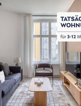 Schön ausgestatte & vollmöblierte 3 Zimmer Wohnung in excellenter Lage in Friedrichshain. - Berlin