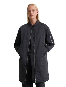 Marc O'Polo Kurzmantel aus recyceltem Polyester-Twill