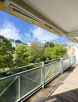 Garten-Feeling in der Stadt - Helle 3-Zimmer-Wohnung mit sonnigem Süd-West Balkon - München