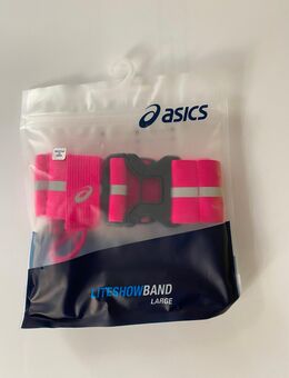 ASICS Liteshow Running Reflektor Gürtel Pink Silber neu mit Etikett - Albstadt