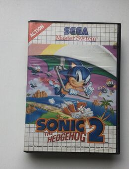 Sega Master System Spiel Sonic the Hedgehog 2 - Fulda