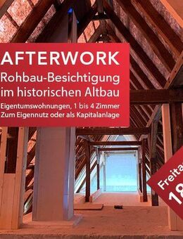 Moderne 1-Zimmer-Altbau-Wohnung mit Terrasse - WE 701 - Hannover