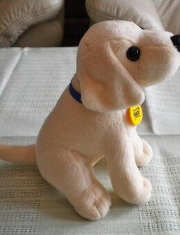 Hakle-Plüsch-Werbehund,ca. 18 cm - Linnich