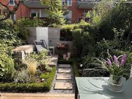 Stylisches Townhouse mit Traumgarten in zurückversetzter Lage nähe Olympiapark - München