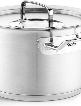Fissler Kochtopf ORIGINAL-PROFI COLLECTION®, Edelstahl 18/10 (2-tlg), mit breitem Schüttrand, Kaltmetallgriffen. Made in Germany