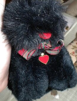 Tiere mit Herz-Plüsch-Hund,ca. 15 cm - Linnich
