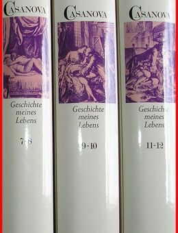 GIACOMO CASANOVA - GESCHICHTE MEINES LEBENS (12 in 6 Bden) - Köln