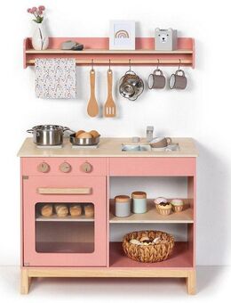 MUSTERKIND® Spielküche Magnolia, altrosa/natur