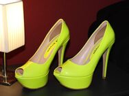 Neon Gelbe Lack Plateau High Heels gr, 39 - Bielefeld