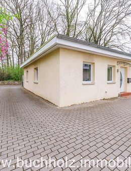 Buchholz - Trelde, Bungalow aus 2012 - Seniorengerecht, ruhige Lage im Grünen, sofort frei - Buchholz (Nordheide)