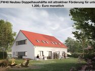 Ihr neues IMMOBILIEN QUARTIER: Neubau Doppelhaushälfte KfW40 & attraktiver Förderung in Feldrandlage - Neustadt (Rübenberge)