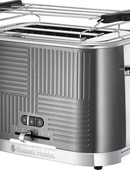 RUSSELL HOBBS Toaster Geo Steel 25250-56, 2 kurze Schlitze, 1640 W