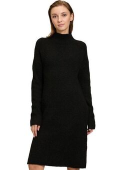 Cartoon Strickkleid Damen Strickkleid mit Kragen Struktur