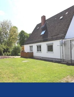 Drei Wohnungen und große Lagerhalle mit schönem Garten und Garage! - Kalefeld
