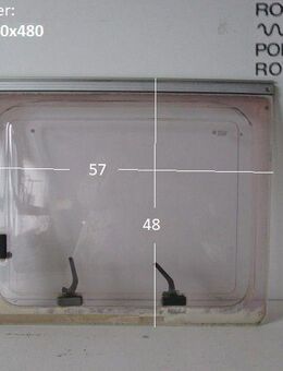 TEC Wohnwagenfenster Roxite 94 D399 ca 57 x 48 gebr. zbTB5 BJ 93 ORIGINAL - Schotten Zentrum