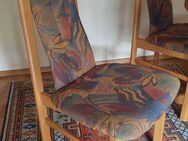 4 Stühle, gepolstert, Erle, sehr guter Zustand - Sankt Augustin