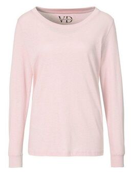 Vivance Dreams Pyjamaoberteil mit Rippbündchen